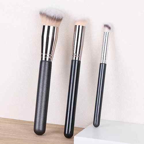 270遮瑕刷370化妆遮暇笔圆头扁眼线刷卧蚕眉粉刷刀锋散粉底刷工具