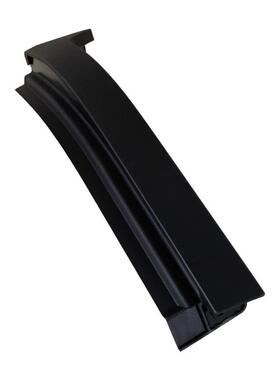 适用2010-2022Ram1500保险杠盖饰条乘客侧前部纹理黑色55372918AD