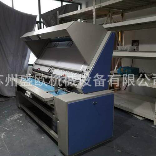 厂家提供盛欧机械印染后整理设备非弹力布型卷布量布机跑码机