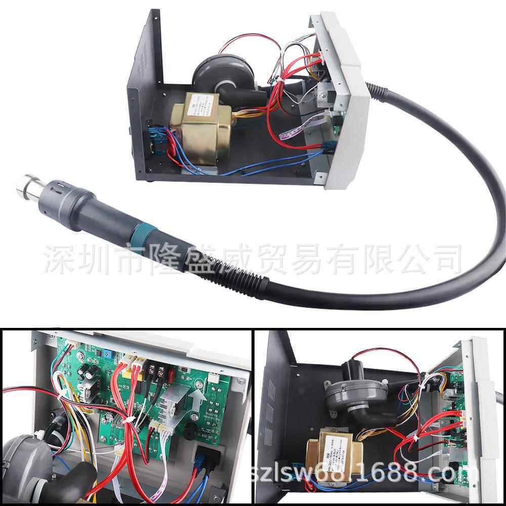 1000W功率数显调温拆机LGD焊台柔旋转风和热风拆焊台手大维修工具