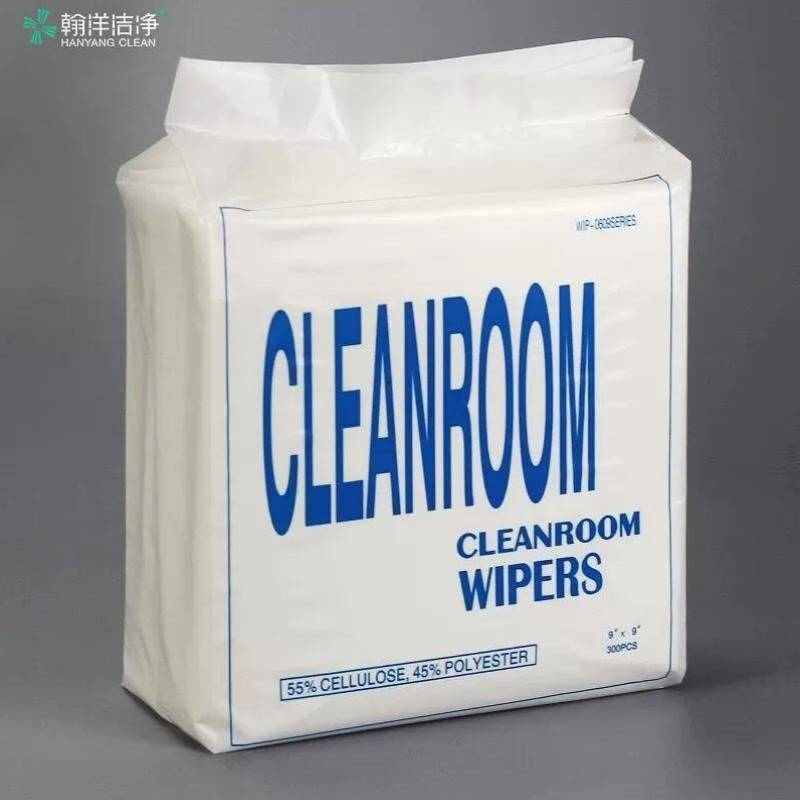 翰洋洁净0609无尘纸9*9英寸工业用擦拭纸吸水吸油纸车间洁净纸卷