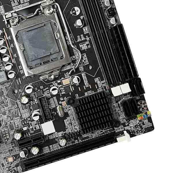 B75台式电脑主板+随机CPU+开关线+SATA线+导热硅脂+导热垫+挡板