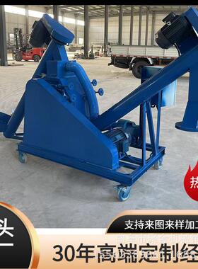 粮食粉碎机自动进料除尘大曲粱粉碎机小型挤扁机粮食破碎机