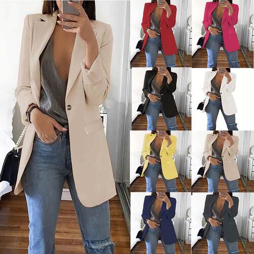 Women's collar suit jacket
