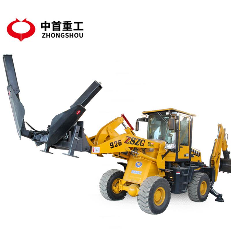 中首重工销售园林机械四瓣装载式移树机 多用挖树机抱树机厂家