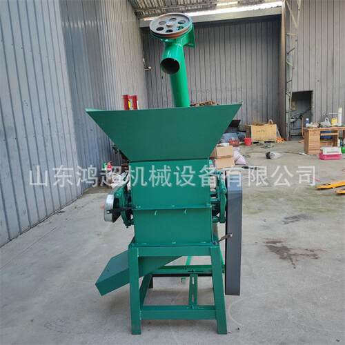 双辊黄豆破碎机20型对辊玉米破瓣机花椒籽压扁机