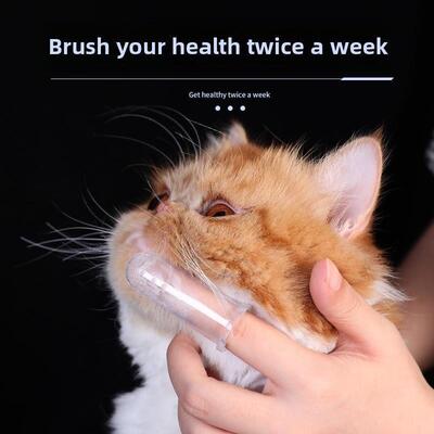 cat special dog tooth brushing artifact finger cover toothbr