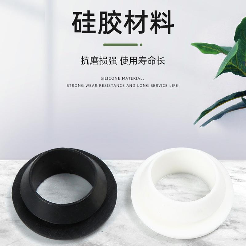 环3*5mm-12保快装护面线圈橡胶单护线环形扣式出线线圈锥过圈护线