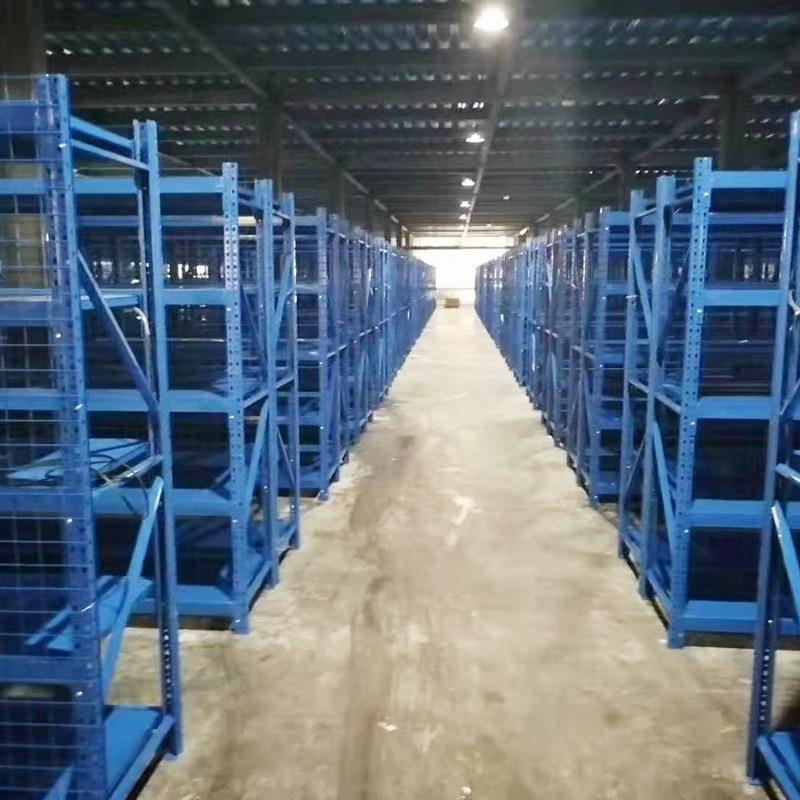 汽配库房中型货架 工具零件分类架 层板加强筋结构 工厂直发图片
