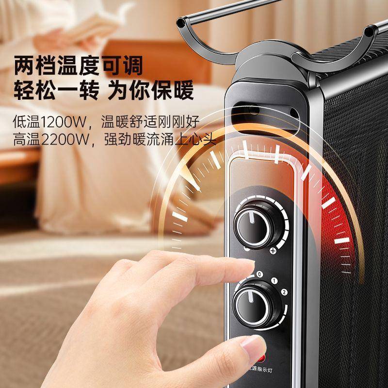 新款暖取暖气器对流式石墨烯暖风机P1008479小太阳家用电烤火电暖