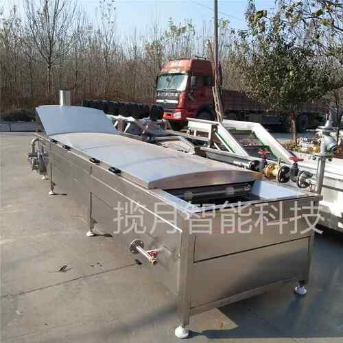 凉皮连续巴氏杀菌机 黄瓜咸菜水浴式巴氏杀菌流水线 鱼罐头灭菌机