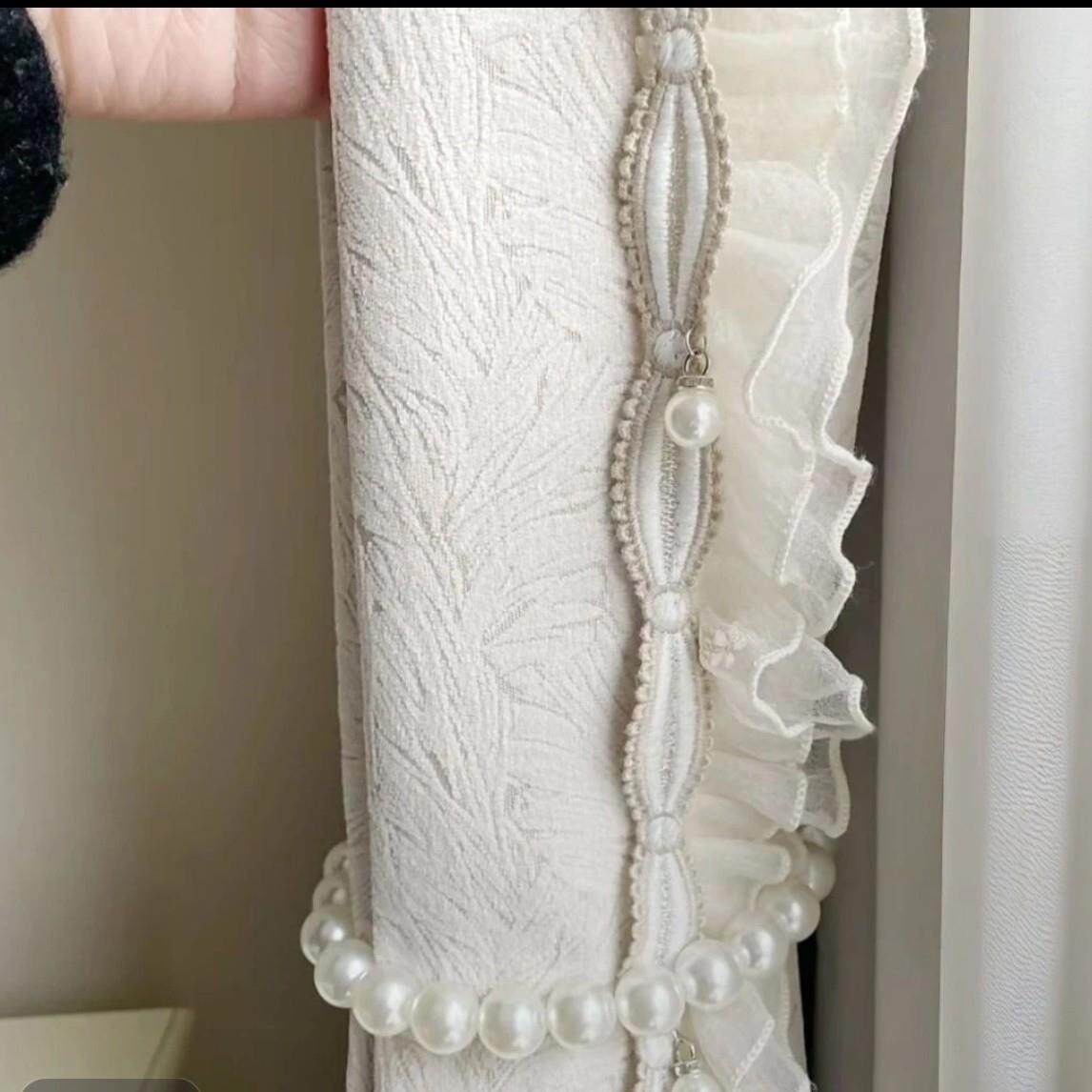 花边窗帘布艺法式蕾丝帘头侧边立边服装家居沙发装饰辅料花边