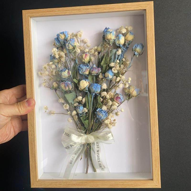 毕业季永生干花DIY相框干花小花束生日节日送男女生家居装饰