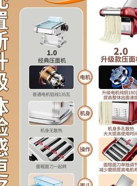 海鸥压面机202新款机压面电动用家小型全自动一5CIO体款面条机