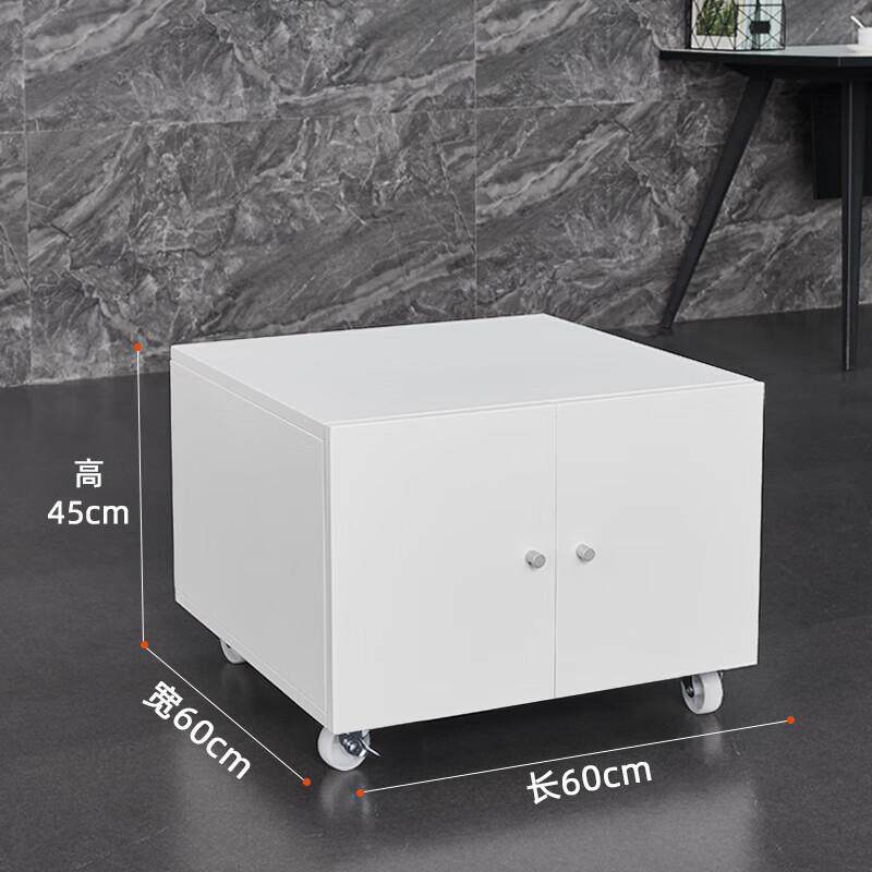 打印机柜子落地A3复印机工作台放置柜移动矮柜带轮大型打印机底座