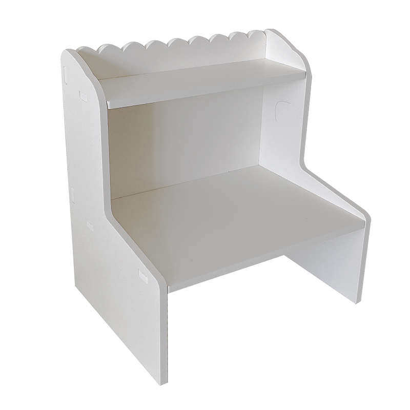 2024新款办公桌收纳置物架桌面电脑架女生工位整理书桌收纳盒好物