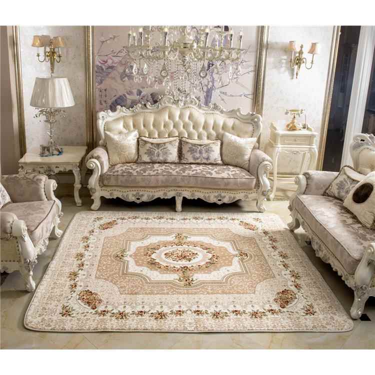 正品欧田园简约现代卧式室满铺地毯垫客茶几沙发大地床边毯长方厅