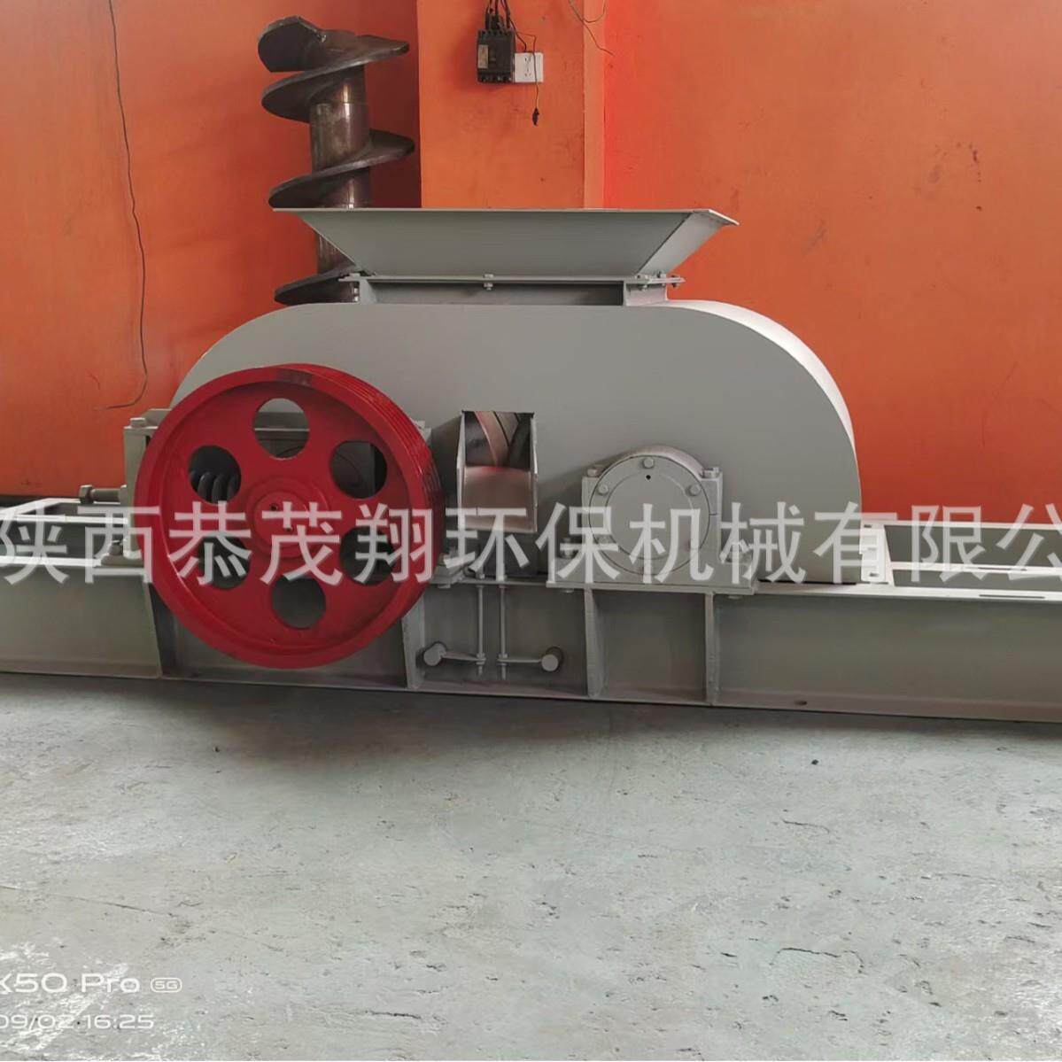 砖厂高细碎破碎机专业制造厂家自动化砖厂设备高细碎对辊机粉碎