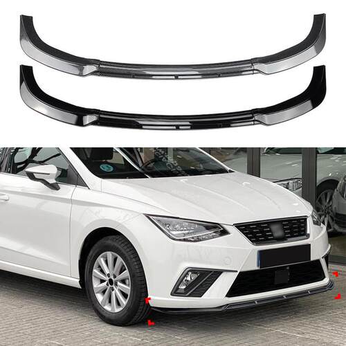 适用西雅特伊比萨Seat Ibiza MK5 Standard/FR 2018+前唇前铲改装