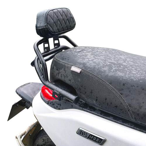 适用九号踏板电动车通用后靠背N75C/N80C/N90/N100后靠椅腰靠靠垫
