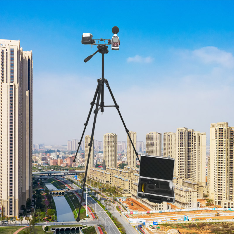 户外快速应急监测三脚架便携式声级计 工业企业厂界噪音测量仪