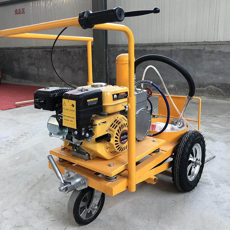 道路标线划线机 小型冷喷划线机 操场跑道划线车