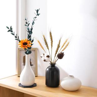 陶瓷花瓶摆件客厅插花餐桌电视柜北欧家居小干花装 饰轻奢简约摆设