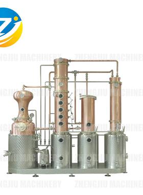 100升TP2紫铜威士忌伏特加金酒白兰地多功能小型实验蒸馏