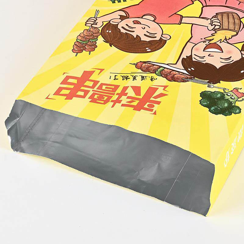 500(卖个)烧烤打袋炸串锡纸保温袋防RGG包油袋外小吃铝箔锡纸袋
