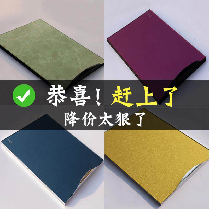 整体橱柜门定做隐形边框3C钢化玻璃晶钢门订做厨房?具车门板自装
