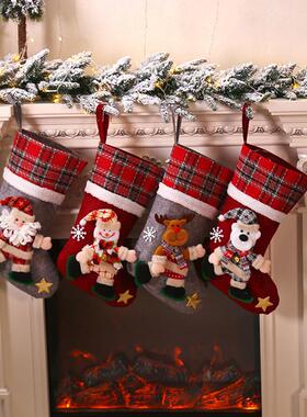 Christmas Stockings Sack Xmas Gift Candy Bag Noel Christmas