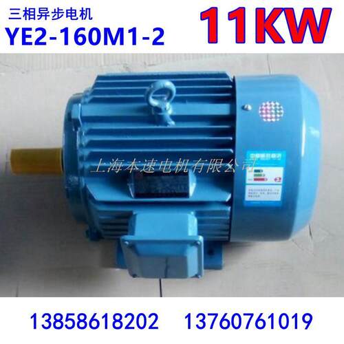YE3系列马达三相异步电动机YE3-160M1-2 11KW 2极三相异步电机