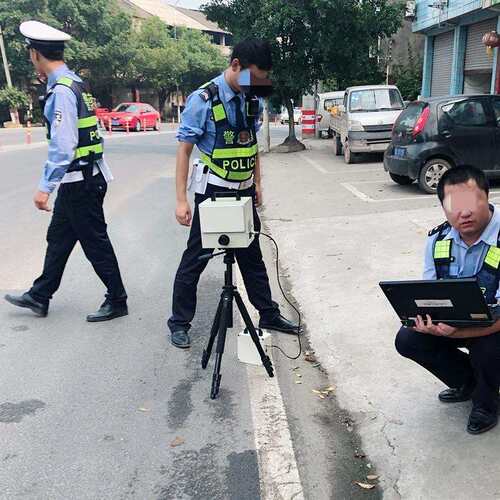 智能交通测速仪HT000A移动便携式高清雷达测速仪超速自动抓拍