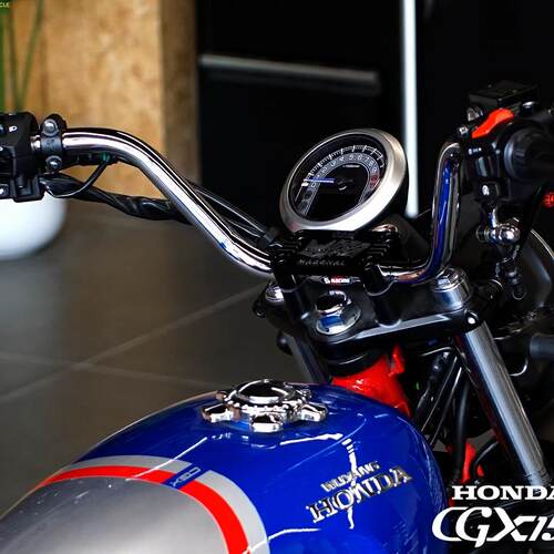 适用本田CGX150复古摩托车手把改装加高增高车把VMX攀爬22mm