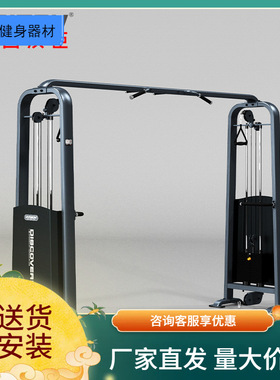 汉臣夹胸器（十字大飞鸟）商用器材健身房力量综合训练器1063