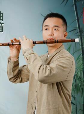 王建宏风雅宫曲笛古风横笛C调D调大降B调竹笛乐器专业演奏级竹笛