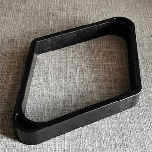 2寸加厚加重塑胶菱形架桌球配件台球用品 塑料三角架挂壁式