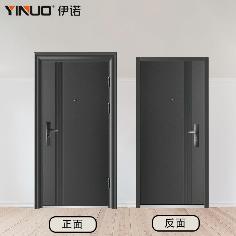 钢质防门分7公入盗户门出租房公寓单门门仓库双开大468办公室进户