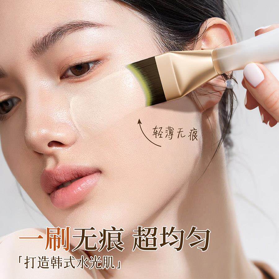 化妆刷套装底妆三件套化妆师专用粉底刷粉底液调色板棒戒指盘