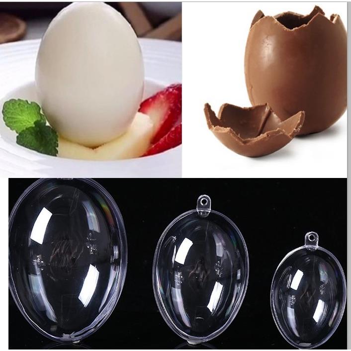 xyt分子料理空心巧克力鸡蛋模具鹅蛋形模具透明蛋壳模具鸡蛋壳模