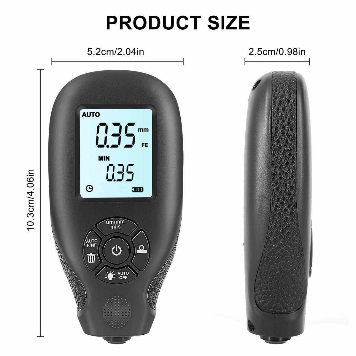 3.0涂层测厚仪高精度涂层测厚仪防滑膜厚仪油漆层漆膜仪测厚仪,五金/工具,测厚仪,淘宝优惠券,粉丝福利购,淘宝优惠卷