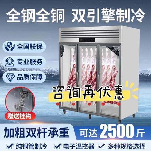 立式排酸挂肉柜商用牛羊肉冷藏保鲜吊肉柜鲜肉冷柜