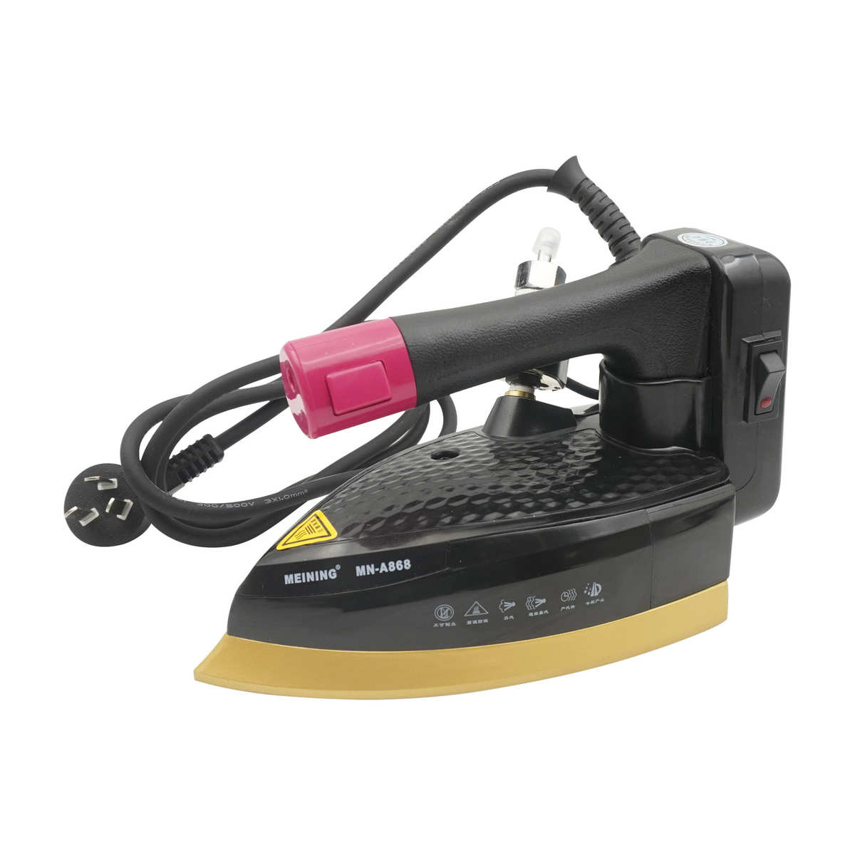 美宁吊瓶电熨斗A868 蒸汽熨斗 工业熨斗烫斗 大汽量 1600w
