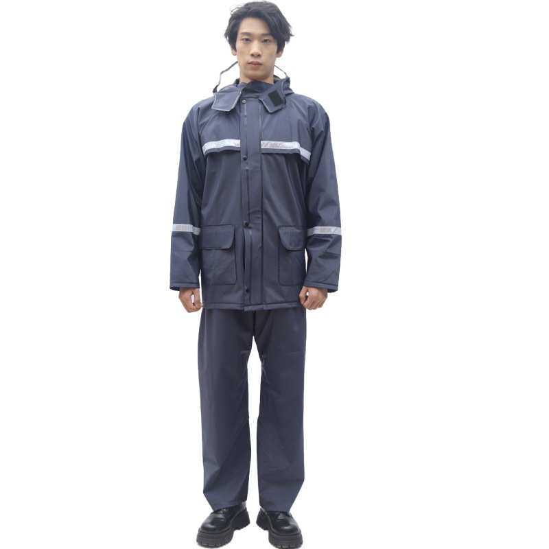 加厚针织布雨衣雨裤分体套装全身防暴雨外卖骑手专用反光雨衣批发,居家日用,雨披/雨衣,淘宝优惠券,粉丝福利购,淘宝优惠卷