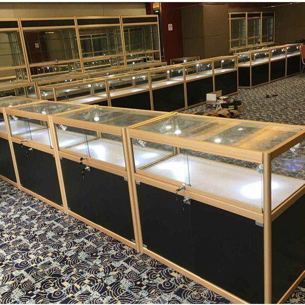 玻璃饰柜台烟专业展示柜品优惠宝展柜玉器酒古391玩佛珠陈列柜储