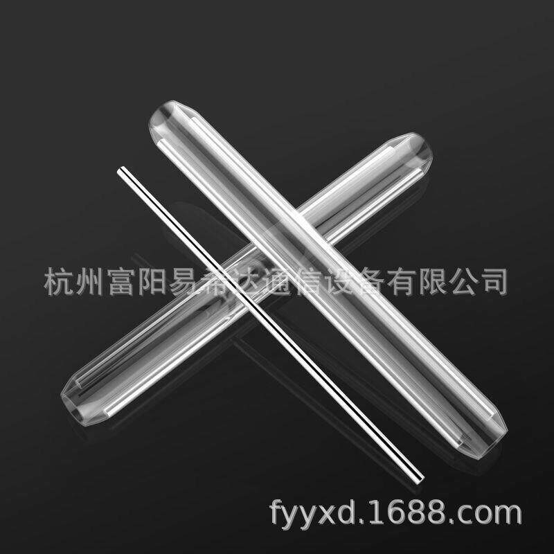 60MM单针皮线纤光TIQ缆热缩皮线皮光纤热熔套管光熔接管保护粗管