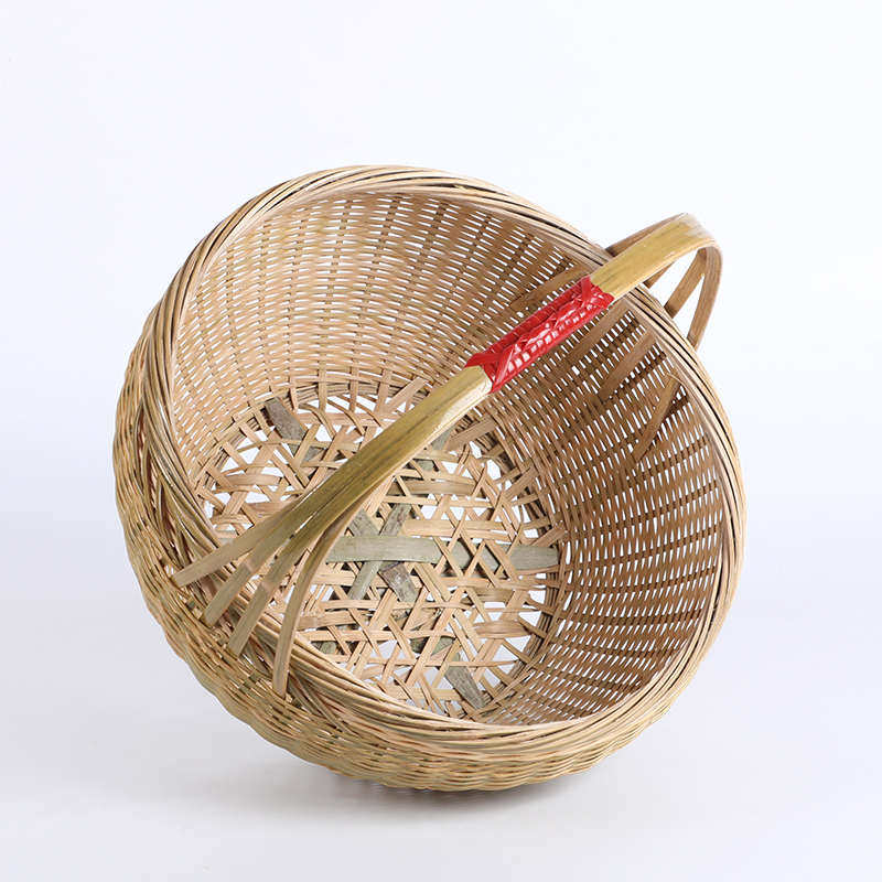子编 购物 手提竹编 老式家用收纳水果篮篮菜篮子纯手工 竹篮篮,收纳整理,其他收纳篮,淘宝优惠券,粉丝福利购,淘宝优惠卷