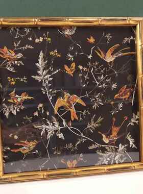 法式客轻奢挂画玫瑰C104欧花卧女孩小众装饰画厅餐厅室床头复古式