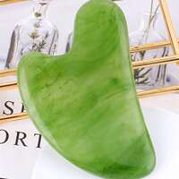Natural Jade Stone Gua Sha Massage Board Rose Quartz Guasha thumbnail 6