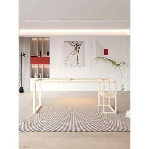 现货岩板桌腿大理石茶桌支架不锈钢桌架大板办公桌脚金属铁艺底座